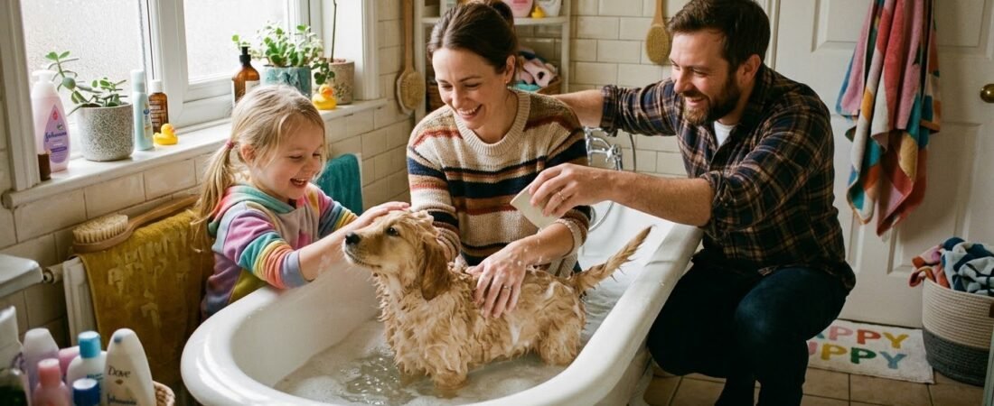 LA GUÍA BÁSICA PARA BAÑAR A TU PERRO EN CASA